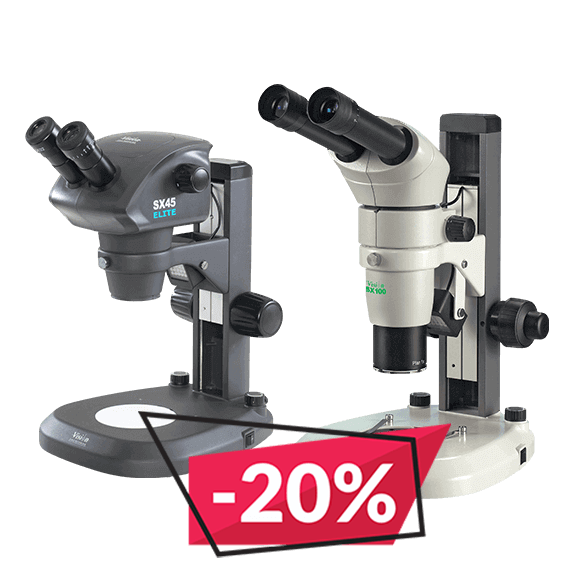 Two SX stereo microscopes side by side