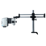 EVO Cam II digital microscope on double arm boom stand